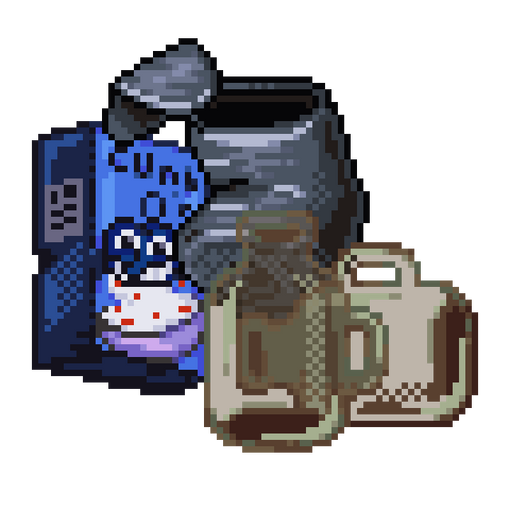 The trash in question.