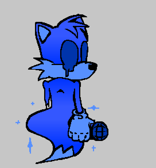 Tails' ghost for an unfinished FNF song.