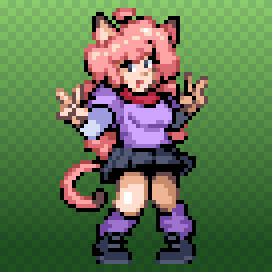Pokémon-style pixel art of my persona