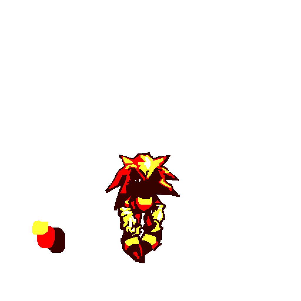 Sprites for SONIC HAS PASSED, left unfinished